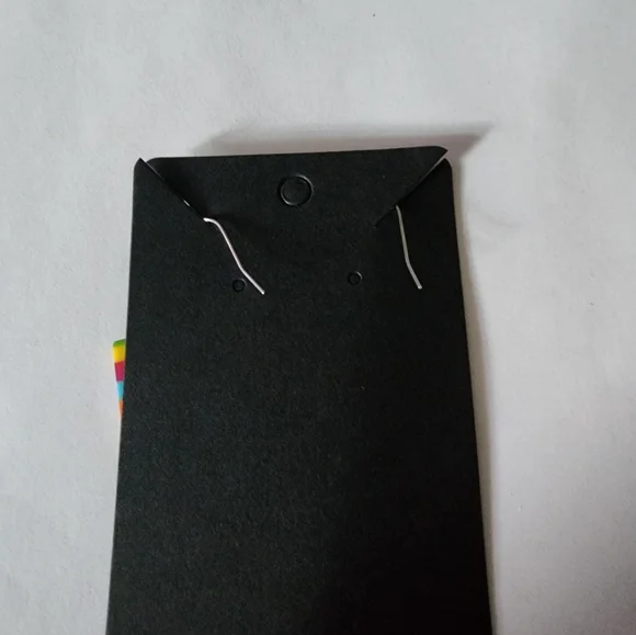 Colorful Striped Earrings - Picture 3 of 3